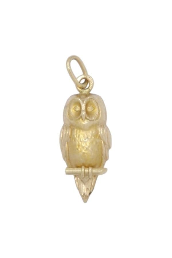 PENDENTIF MODERNE HIBOU — vue 1