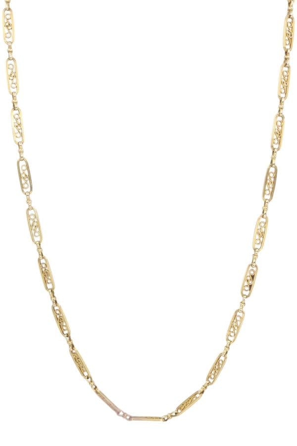COLLIER FILIGRANE ART-NOUVEAU