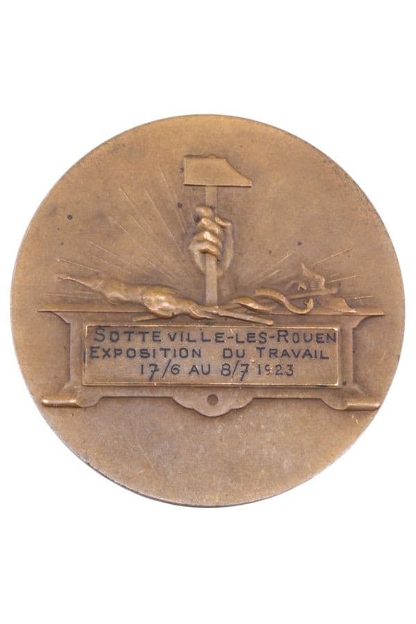 MÉDAILLE SIGNÉE H.DROPSY — vue 2