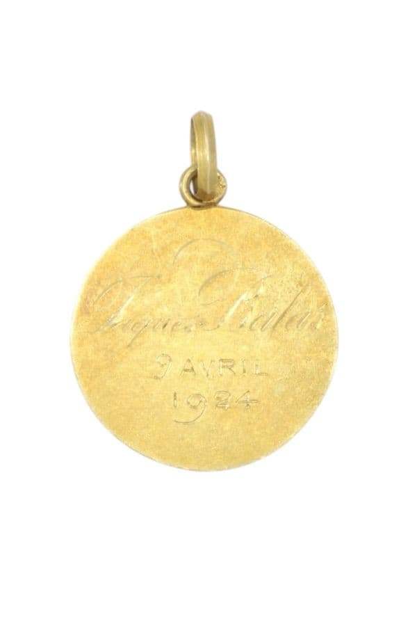 MÉDAILLE VIERGE À L'ENFANT — vue 3