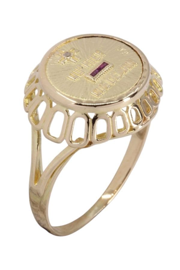BAGUE D'AMOUR A.AUGIS — vue 3