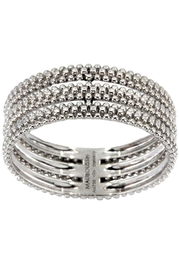 BAGUE "LE PREMIER JOUR" MAUBOUSSIN — vue 1