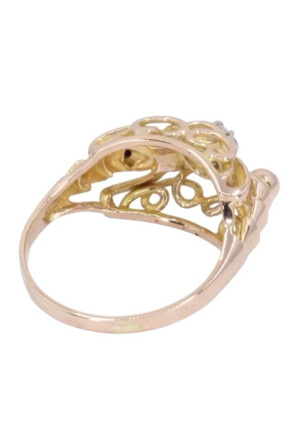 BAGUE DIAMANT 1950' — vue 6