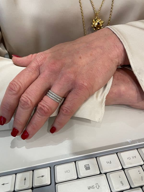 BAGUE "LE PREMIER JOUR" DIAMANTS MAUBOUSSIN — vue 2