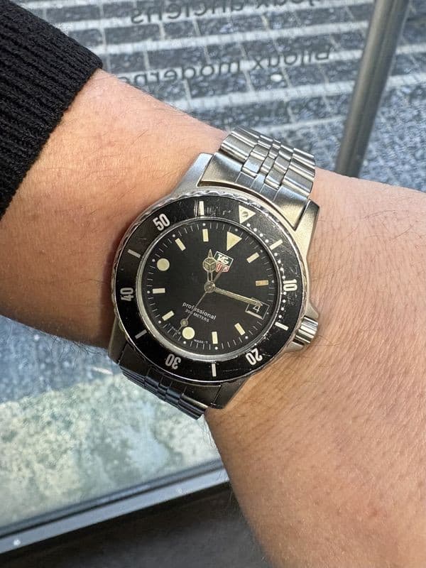 TAG HEUER 1500 PROFESSIONAL — vue 2