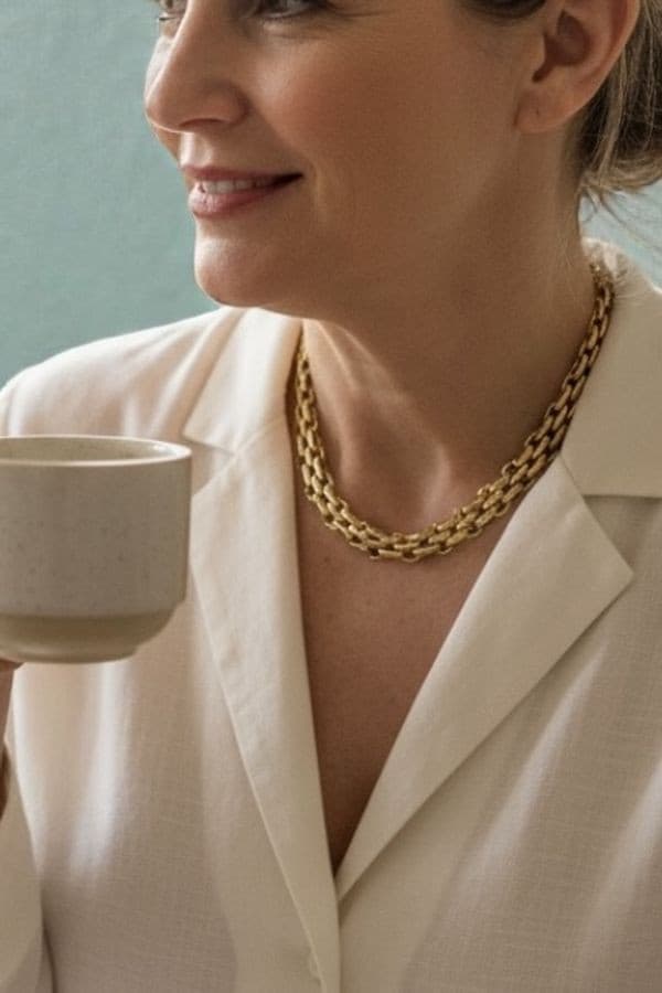 COLLIER CHRISTIAN DIOR — vue 2