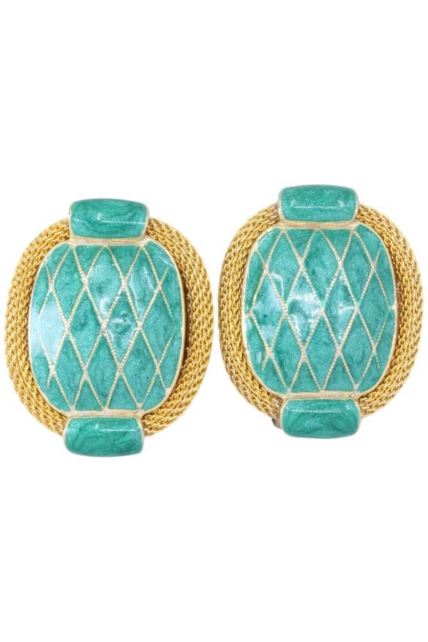 BOUCLES D'OREILLES CLIPS BALENCIAGA FANTAISIE — vue 1