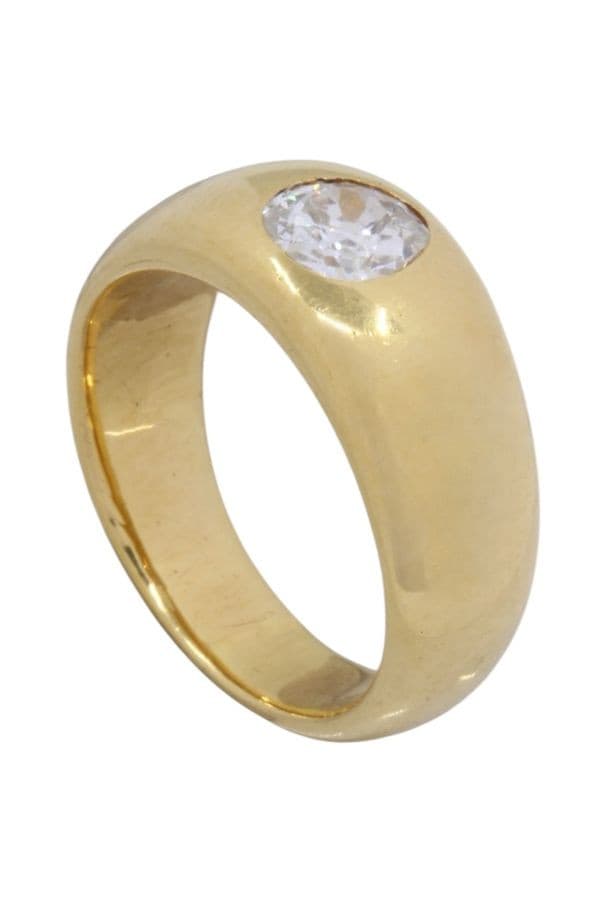 JONC ANGLAIS DIAMANT 0.65 CARAT — vue 4