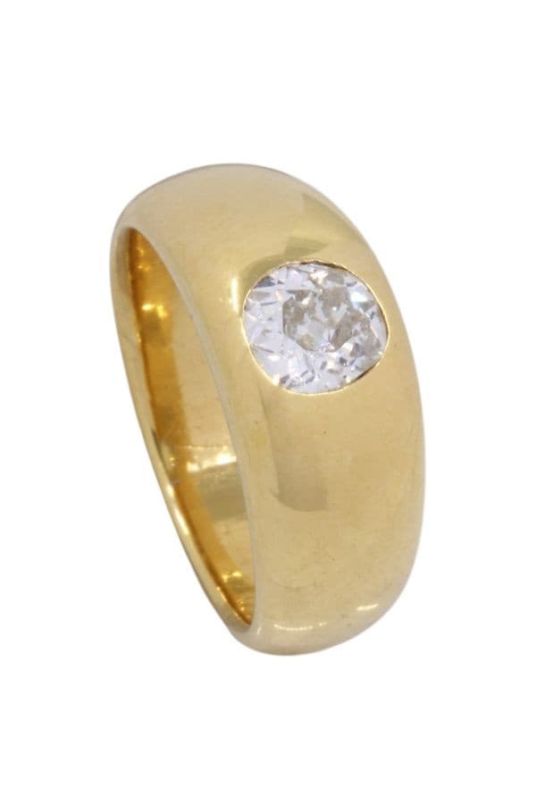 JONC ANGLAIS DIAMANT 0.65 CARAT — vue 5