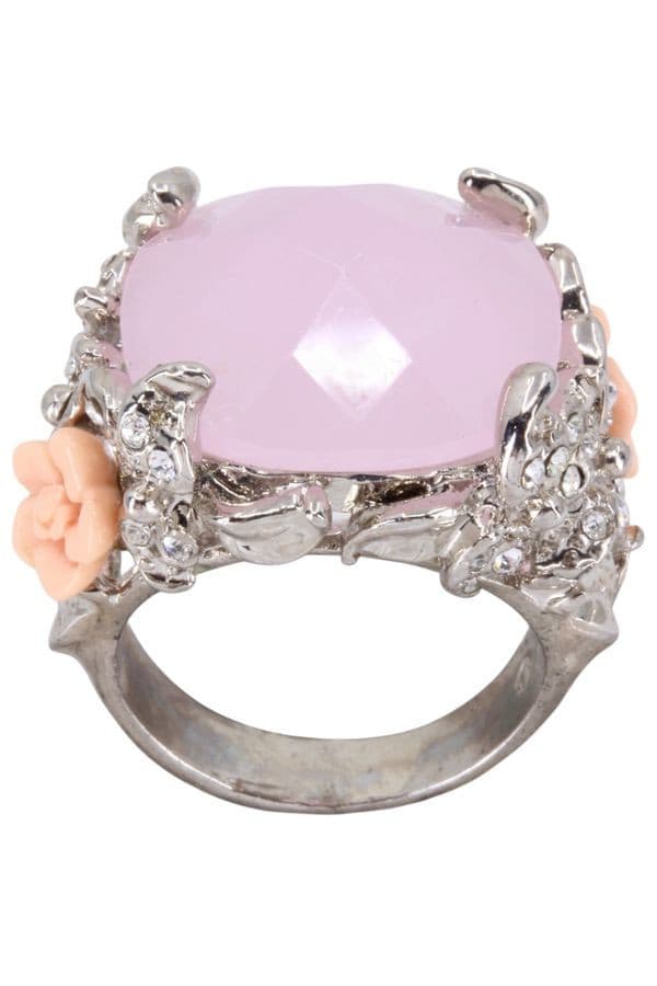 BAGUE FANTAISIE PIERRES DE COULEUR