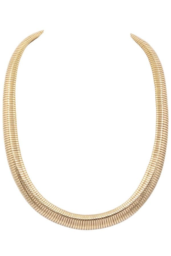COLLIER ANCIEN TUBOGAS EN CHUTE