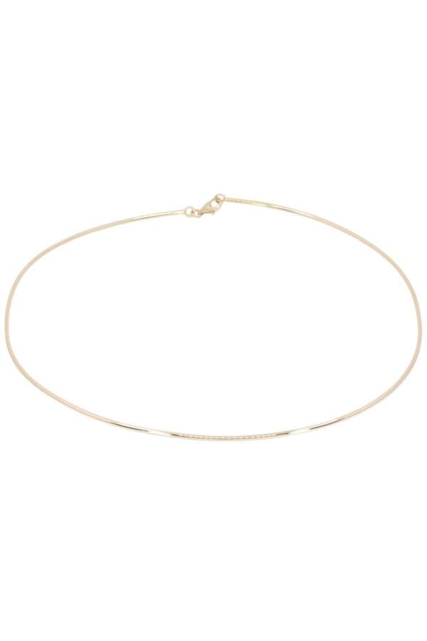 COLLIER RIGIDE FIL MODERNE — vue 3
