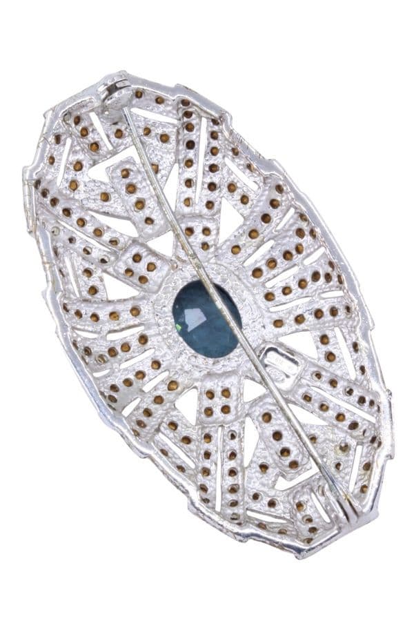 BROCHE VINTAGE ARGENT — vue 2