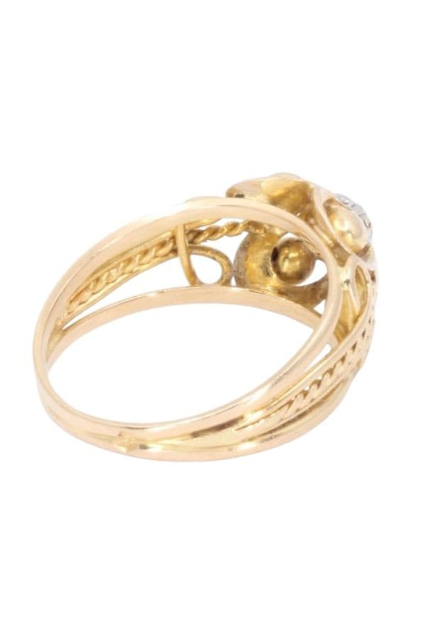 BAGUE DIAMANT 1950' — vue 6