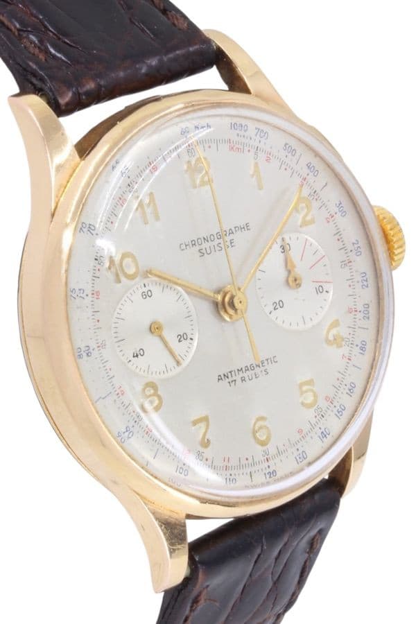 CHRONOGRAPHE SUISSE CIE - OR 18K — vue 3