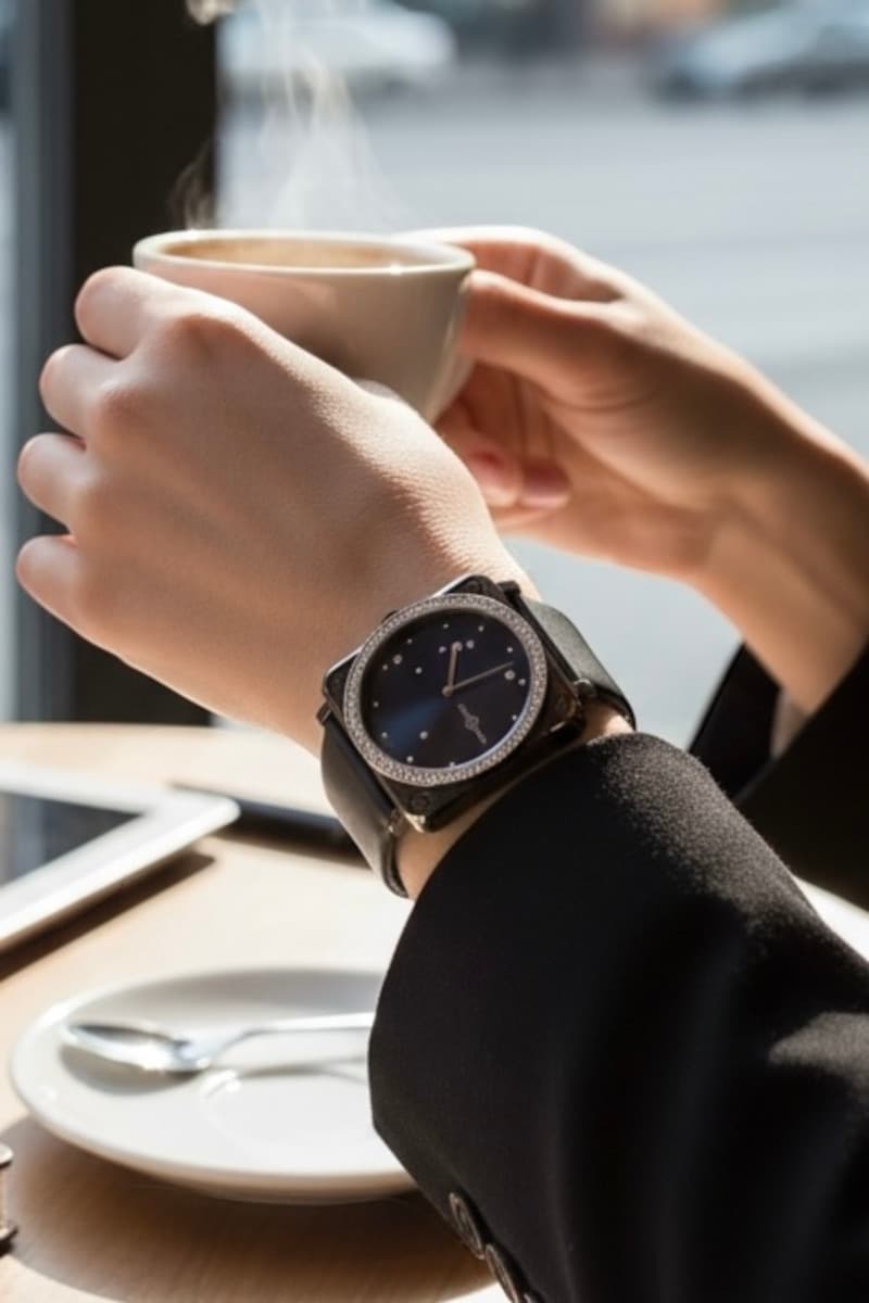 BELL & ROSS BR-S BLACK DIAMOND EAGLE — vue 2