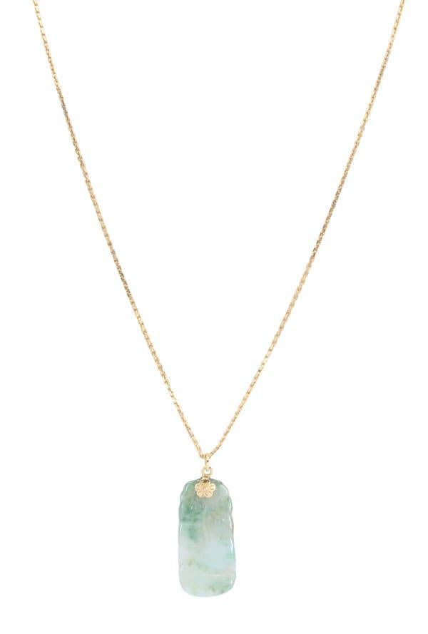COLLIER MODERNE EN JADE — vue 1