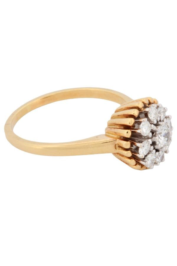 BAGUE MARGUERITE DIAMANTS — vue 5