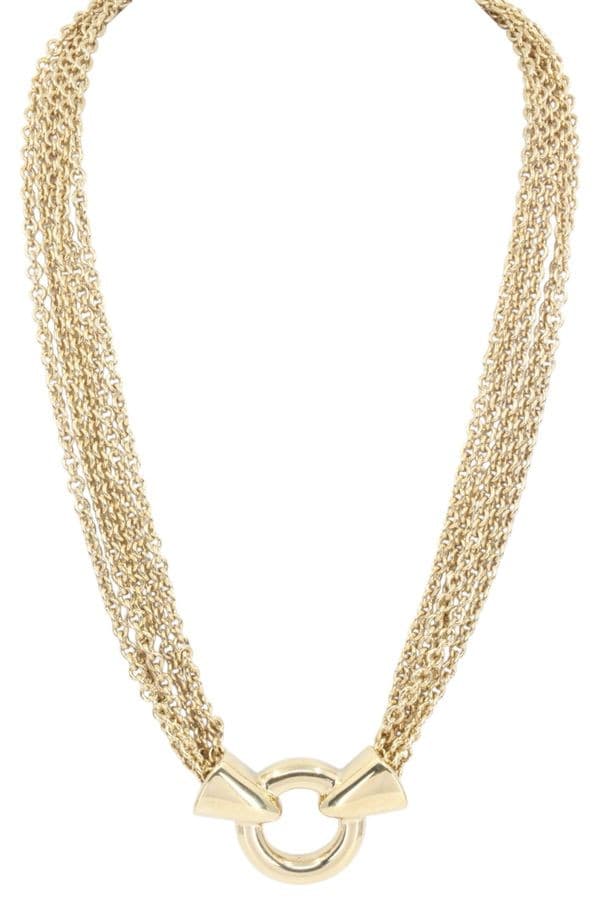 COLLIER FANTAISIE VINTAGE — vue 1