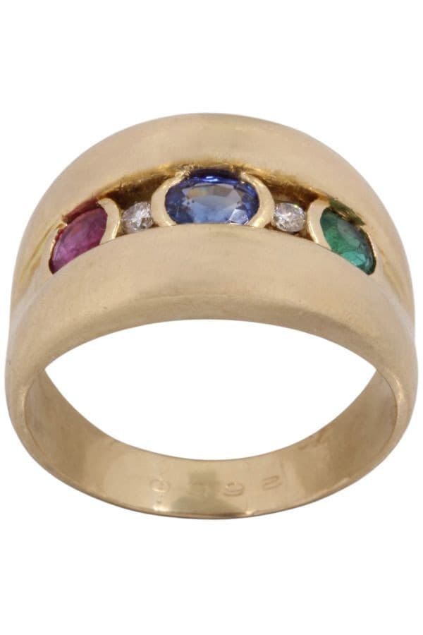 BAGUE JONC TUTTI FRUTTI