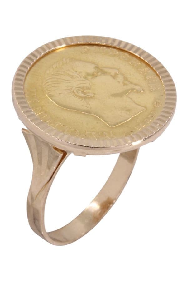 BAGUE PIECE 10 FRANCS — vue 3