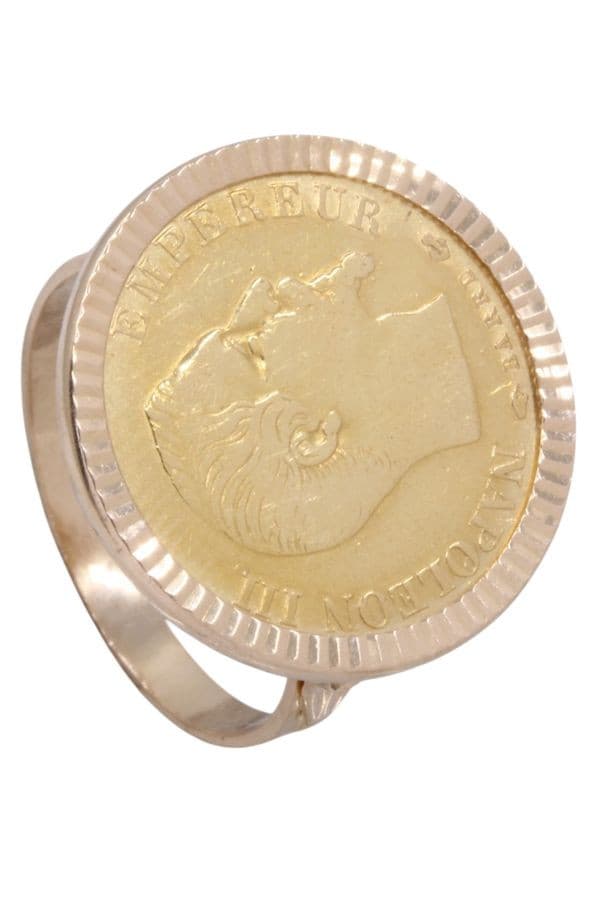 BAGUE PIECE 10 FRANCS — vue 4