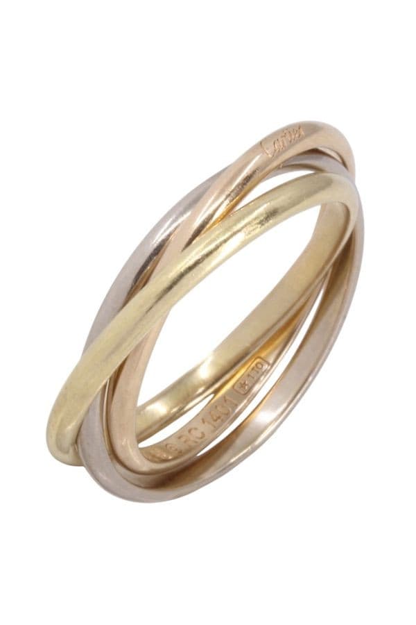 BAGUE CARTIER TRINITY PM — vue 3