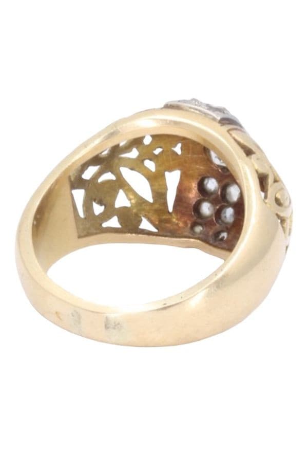 BAGUE DIAMANTS 1950' — vue 6