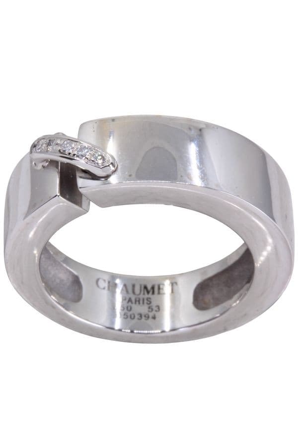 BAGUE CHAUMET LIENS EVIDENCE DIAMANTS