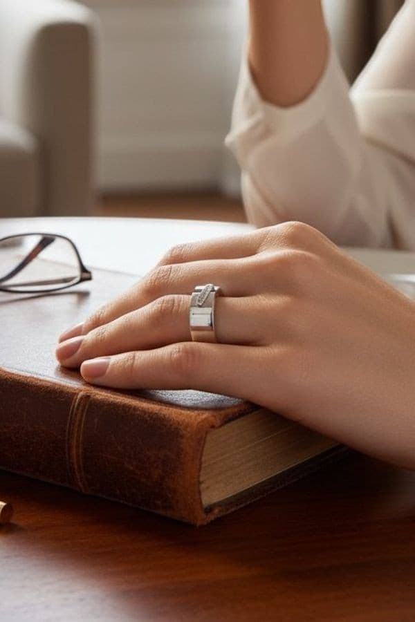 BAGUE CHAUMET LIENS EVIDENCE DIAMANTS — vue 2