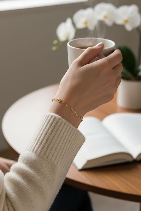 BRACELET MAILLE FIGARO — vue 2