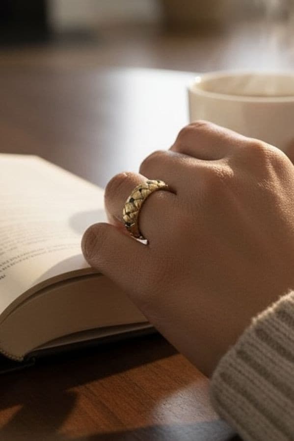 BAGUE JONC MATELASSÉE TUTTI FRUTTI — vue 2