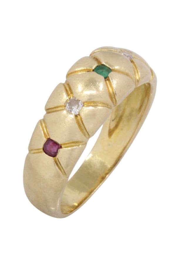 BAGUE JONC MATELASSÉE TUTTI FRUTTI — vue 3