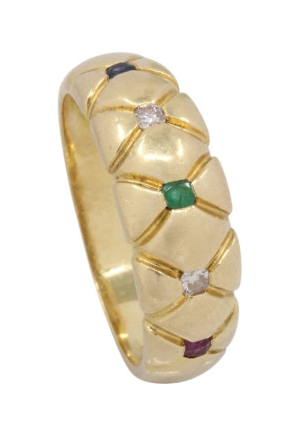 BAGUE JONC MATELASSÉE TUTTI FRUTTI — vue 4