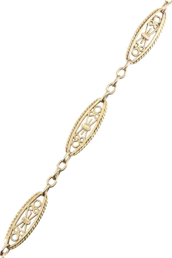BRACELET FILIGRANE ART-NOUVEAU — vue 3