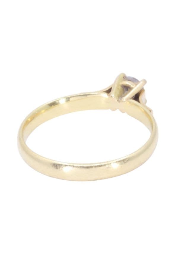 SOLITAIRE DIAMANT 0.23CARAT — vue 6