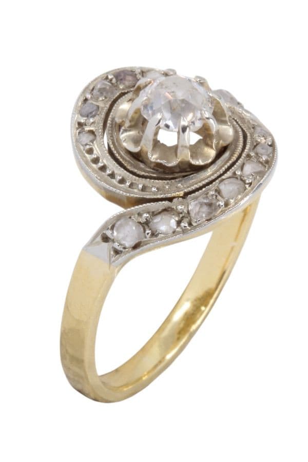BAGUE TOURBILLON DIAMANTS — vue 3