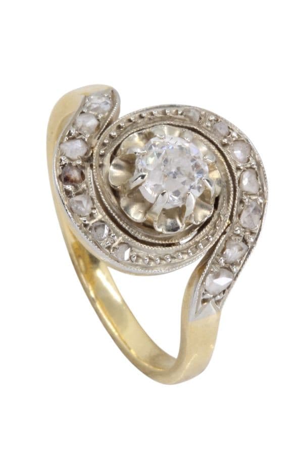 BAGUE TOURBILLON DIAMANTS — vue 4