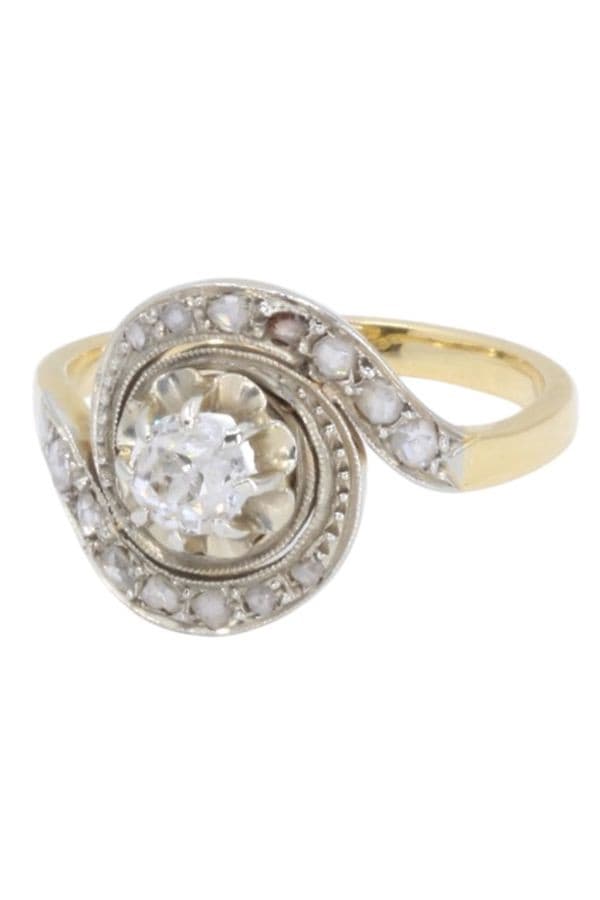 BAGUE TOURBILLON DIAMANTS — vue 5