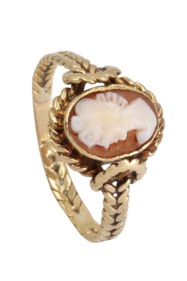 BAGUE ANCIENNE CAMÉE — vue 3