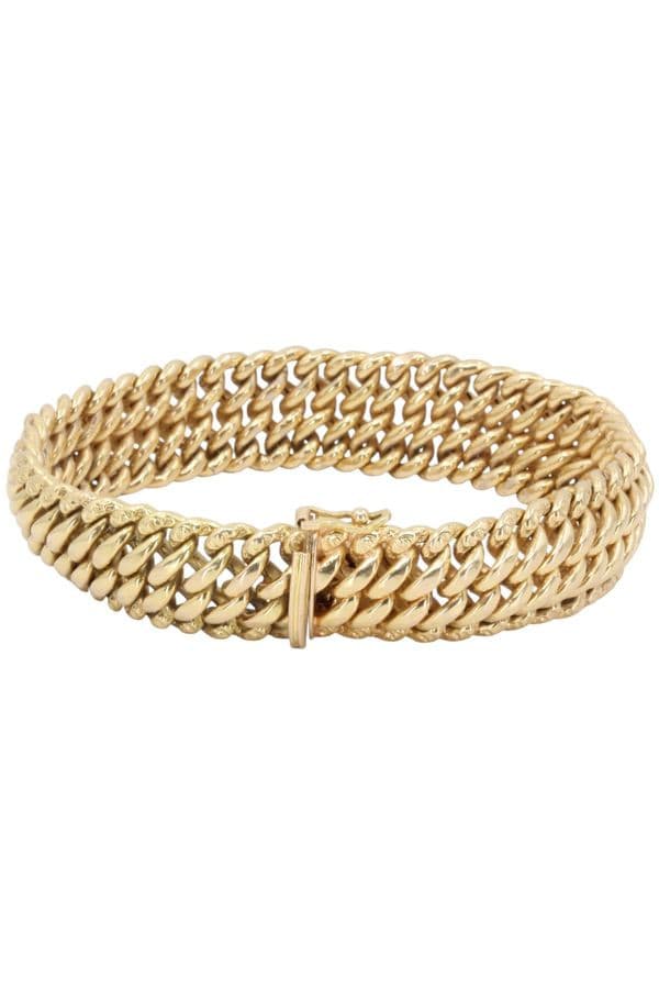 BRACELET MAILLE AMERICAINE — vue 1
