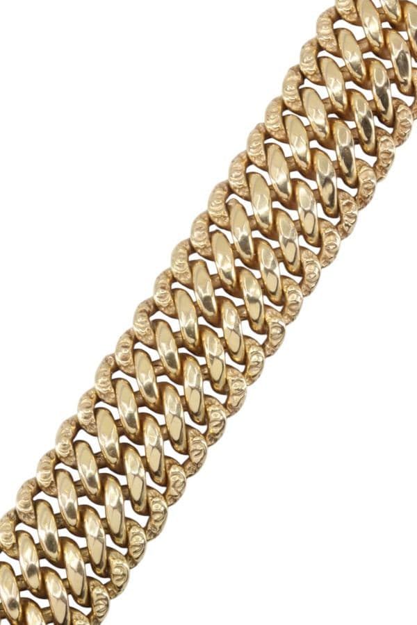 BRACELET MAILLE AMERICAINE — vue 3
