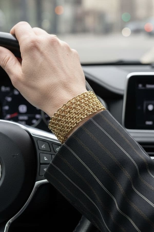 BRACELET MANCHETTE ANCIEN — vue 2