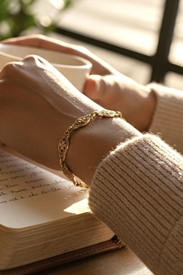 BRACELET ANCIEN FILIGRANE — vue 2