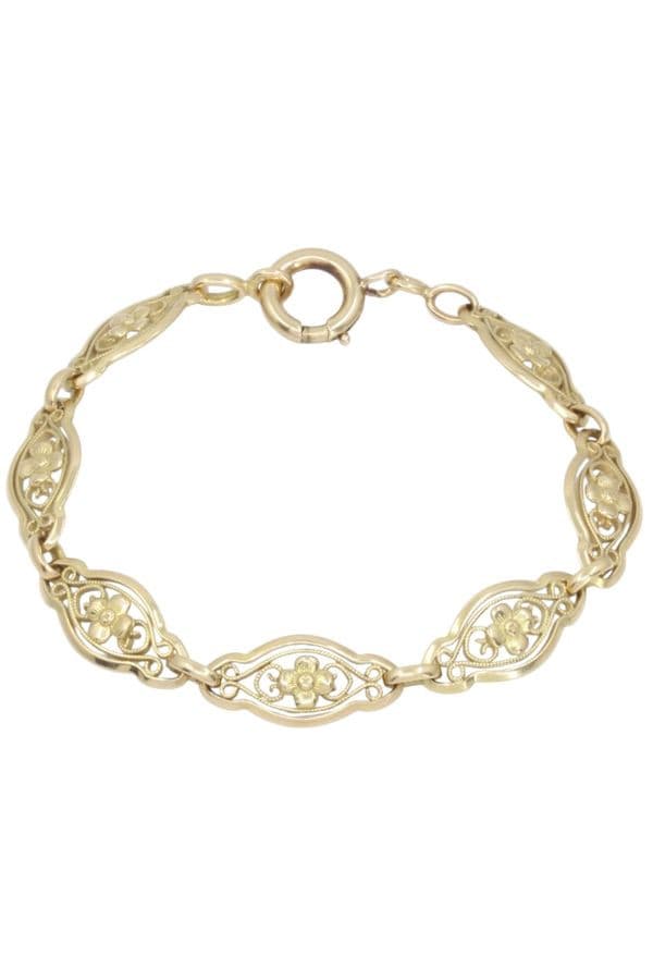 BRACELET ANCIEN FILIGRANE — vue 3