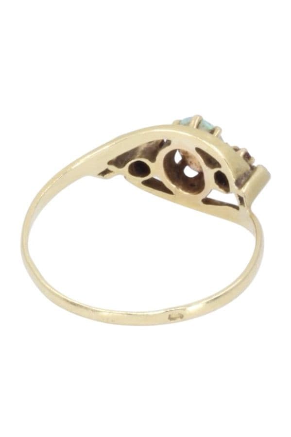 BAGUE OPALE ANCIENNE — vue 6