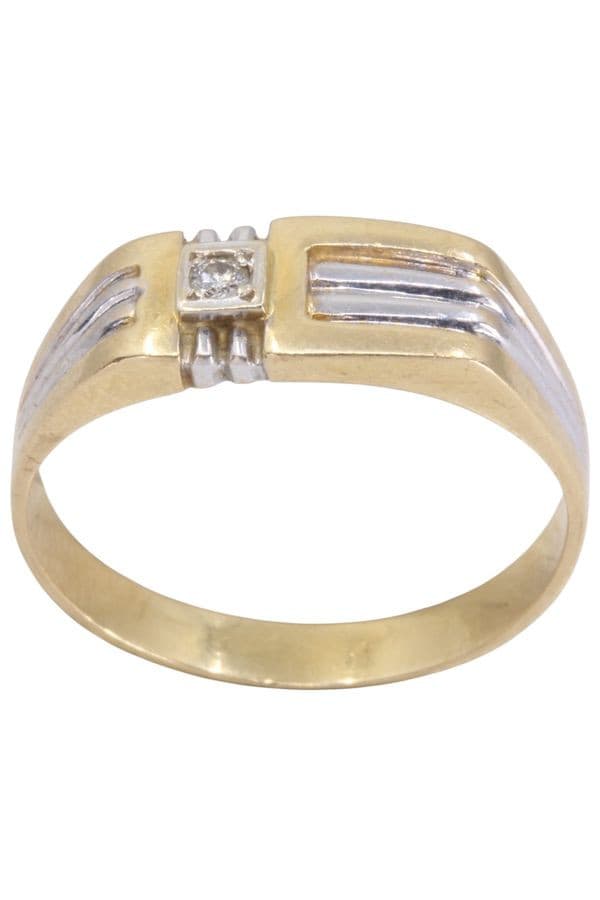 CHEVALIÈRE 2 ORS DIAMANT — vue 1