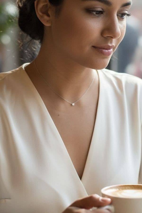 COLLIER TIFFANY & CO "DIAMONDS BY THE YARD" — vue 2