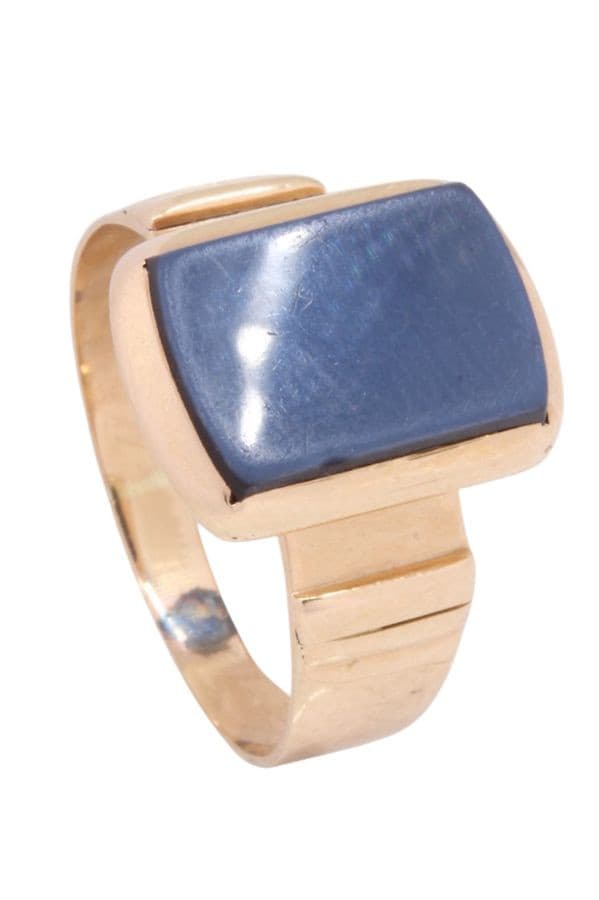 BAGUE  ANCIENNE AGATHE — vue 3