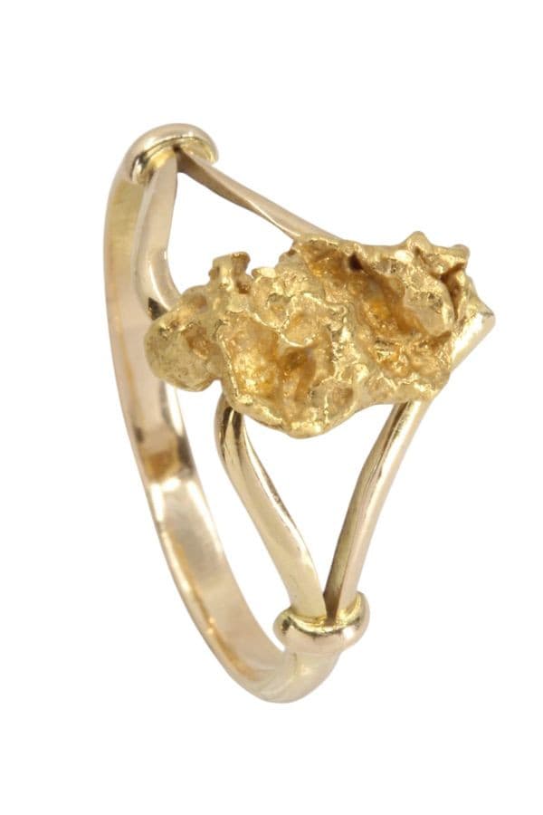 BAGUE PÉPITE NATURELLE — vue 4